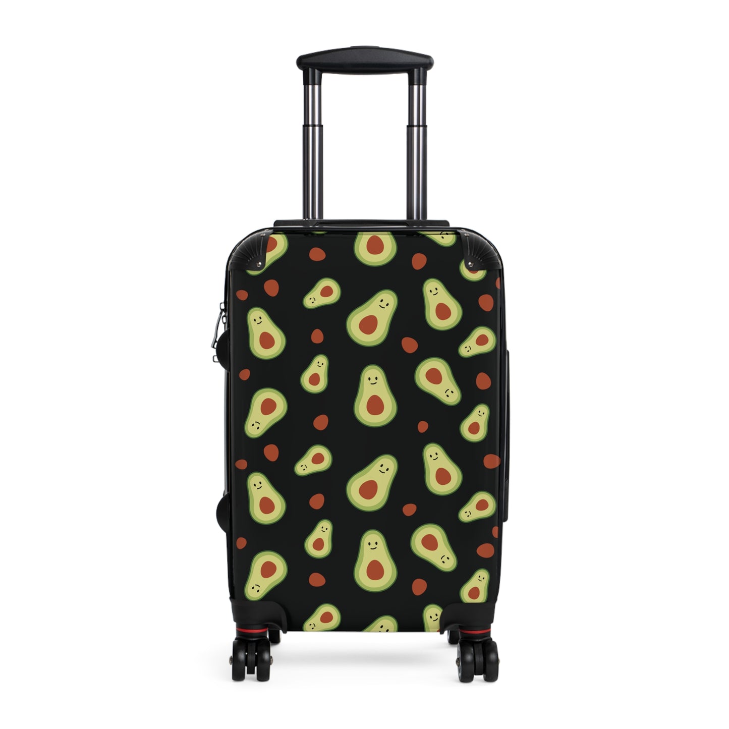 Reisekoffer Avocado klein/schwarz