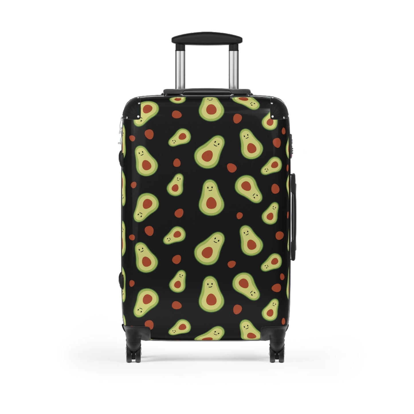 Reisekoffer Avocado mittel/schwarz