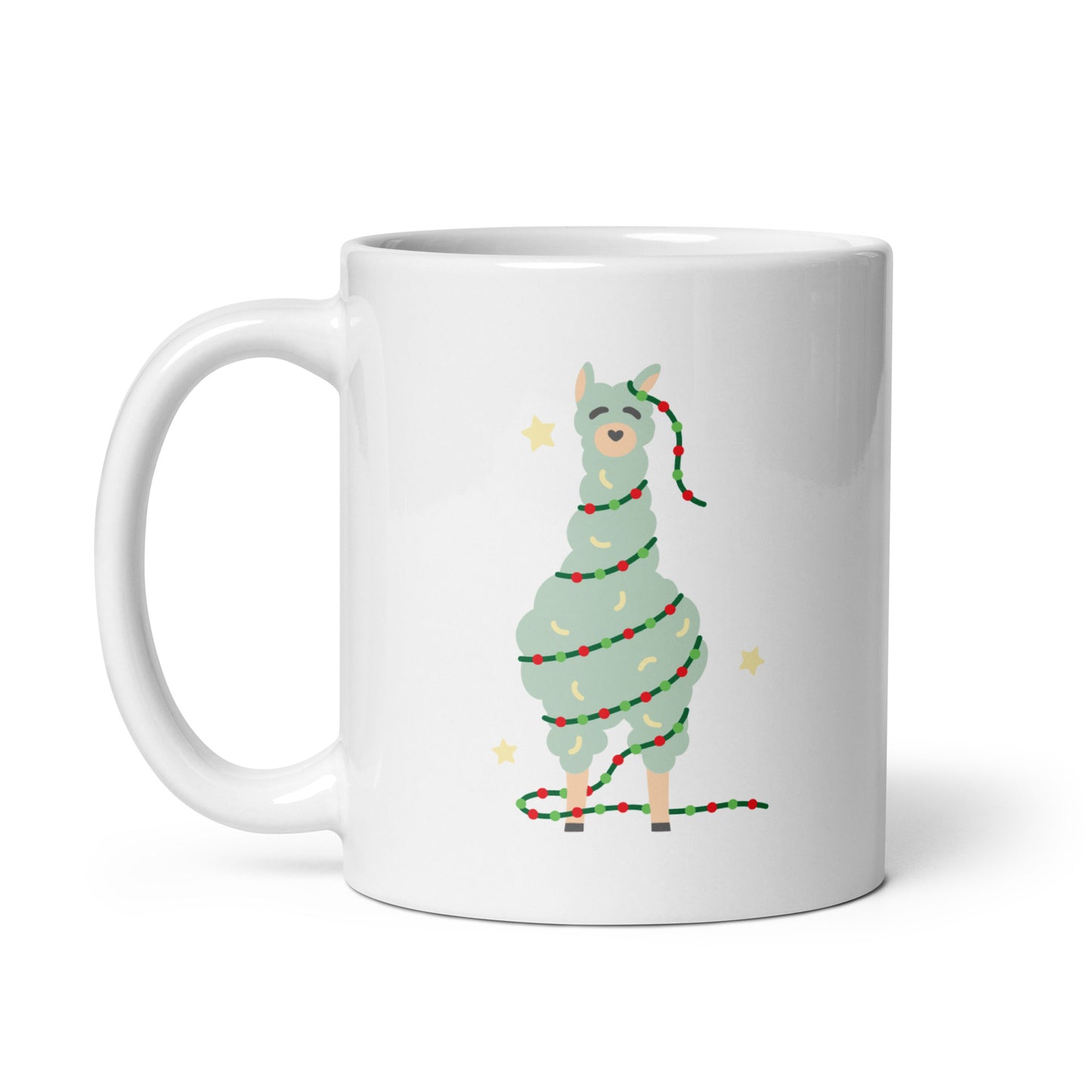 Tasse "Weihnachtslama"