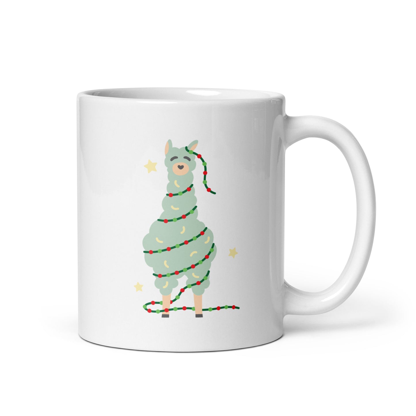 Tasse "Weihnachtslama"